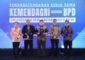 Luncurkan SP2D Online di Sistem SIPD, Sekjen Kemendagri Teken Nota Kesepahaman dengan AsbandaÂ