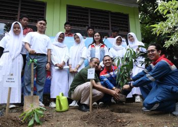 Pertamina EP Jambi Goes to School Beri Wawasan Zero Net Emission di Hari Bumi