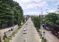 H+2 Lebaran Idul Fitri, Kendaraan Sudah Ramai Lewat dan Pedagang Banyak Yang Buka di Kabupaten Merangin