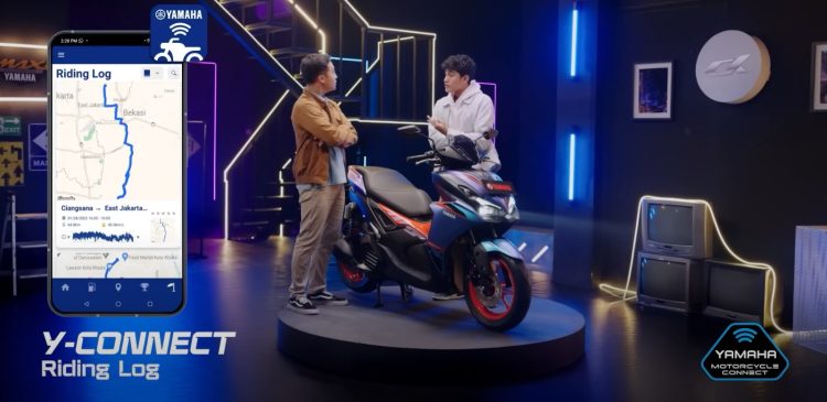 Mulai dari Navigasi Canggih Sampai Notifikasi Malfungsi, Ini Dia Aneka Keunggulan Y-Connect pada MAXi Yamaha