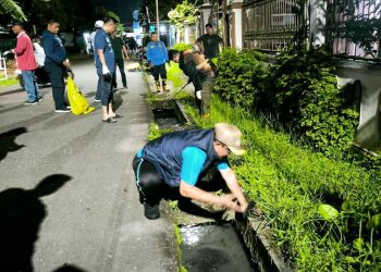 Aksi Bersih-Bersih Malam Hari, Bupati Anwar Sadat: Demi Kota yang Sehat dan Bebas Banjir