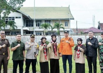 Ketua-Wakil Ketua DPRD Batanghari Ikuti Apel Siaga Darurat Bencana