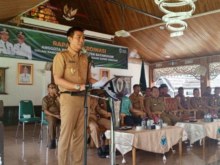 Bupati Fadil Arief Buka Rakor BPD se-Kabupaten Batang Hari