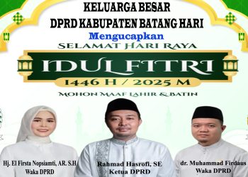 DPRD Kabupaten Batang Hari Mengucapkan Selamat Hari Raya Idul Fitri