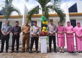 Wabup Katamso Dampingi Kapolda Jambi Resmikan Klinik dan Asrama Baru Polres Tanjab Barat