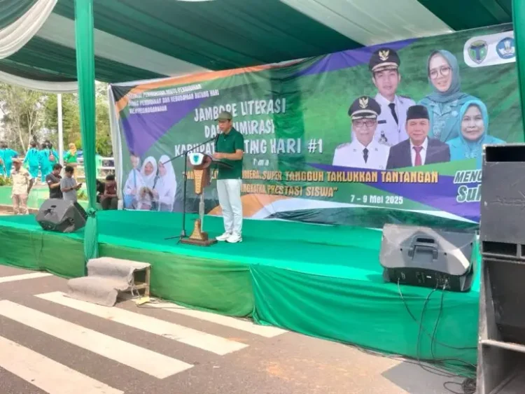 Bupati Fadhil Arief Buka Festival Literasi Numerasi ke 1 Tingkat Kabupaten Batanghari
