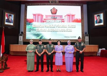 32 Perwira Tinggi TNI Resmi Sandang Pangkat Baru, Salahsatunya Kapuspen TNI