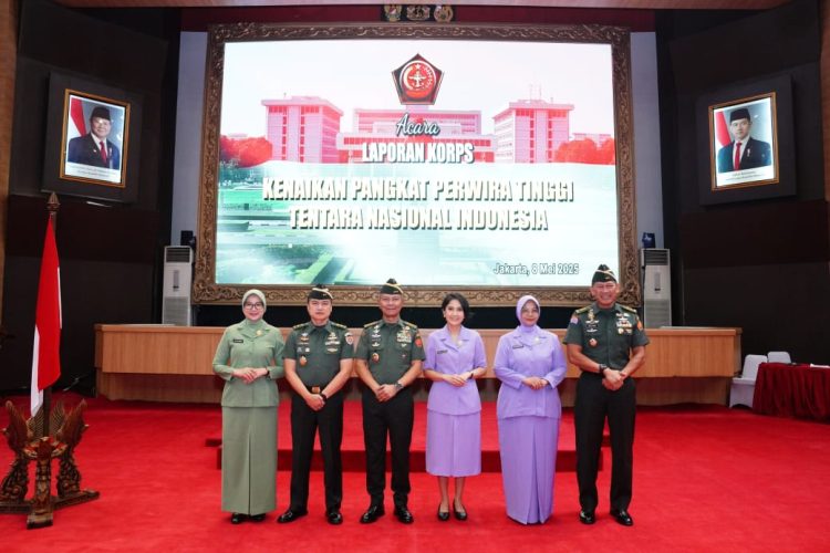 32 Perwira Tinggi TNI Resmi Sandang Pangkat Baru, Salahsatunya Kapuspen TNI