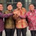 Bupati H M Syukur dan Pimpinan DPRD Merangin Ikuti Rakor Bersama KPK