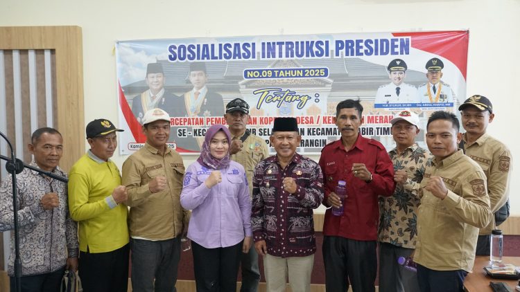 Kecamatan Tabir Selatan Mulai Bentuk Koperasi Desa Merah Putih Jalankan Instruksi Presiden Nomor 09 Tahun 2025