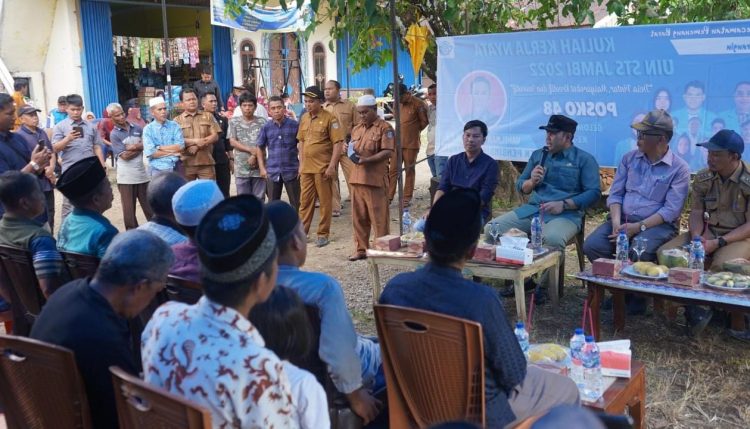 Bupati Merangin Usulkan Jembatan Gantung Limbur Jadi Permanen Konvensional