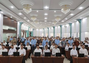 Wakil Bupati Tanjab Barat Tinjau Langsung Seleksi Kompetensi PPPK Tahap II di Kota Jambi