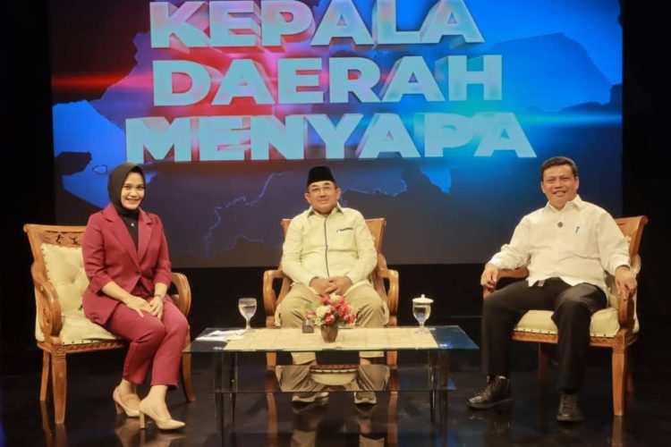 Bupati dan Wabup Tanjab Barat Tampil di TVRI Jambi, Paparkan Capaian dan Visi Berkah Madani