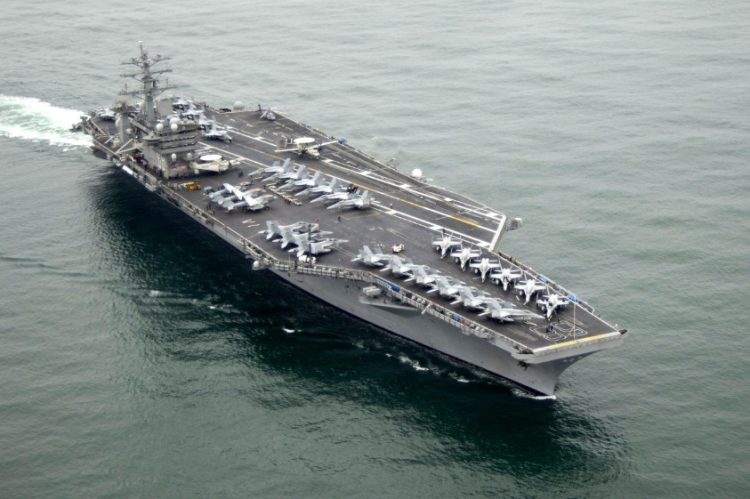 Kapal Induk AS USS Nimitz Lintasi Selat Malaka, Ini Penjelasan Dari Kapuspen TNI
