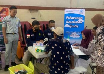 Jasa Raharja Jambi Gelar Layanan Kesehatan Gratis untuk Sopir Angkutan Umum