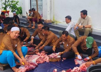 Kejati Jambi Sembelih 12 Ekor Sapi Kurban di Hari Idul Adha 1446 H