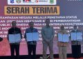 KPK Serahkan Aset Rampasan Korupsi Rp13,99 Miliar ke Bawaslu, Kemenhut, Pemkot Surabaya, dan Pemdes Bojong