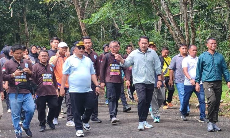 Ikuti Senam Massal di Arboretum, Bupati H M Syukur : Kebangkitan Wisata Merangin
