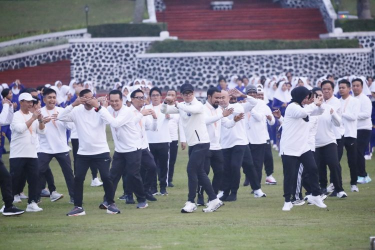 Hari Kedua Retret, Kepala dan Wakil Kepala Daerah Ikuti Senam Pagi dan Akan dibuka Mendagri