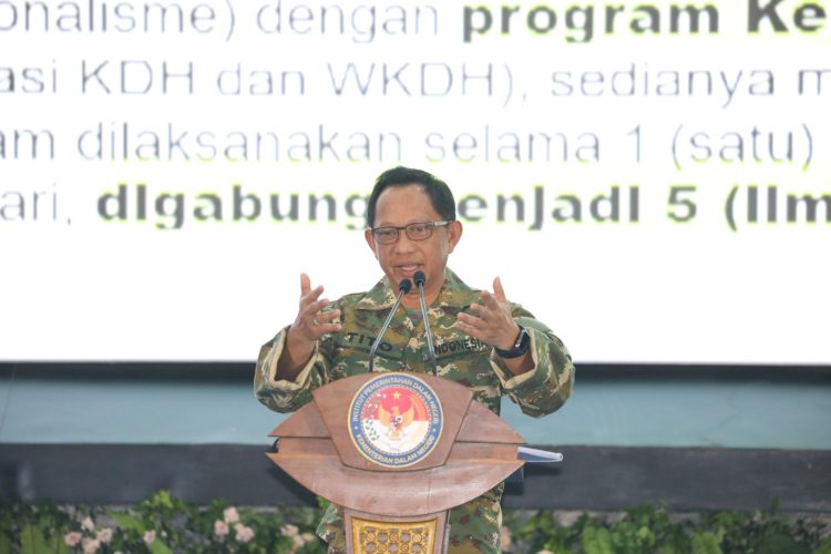 Buka Retret Gelombang II, Mendagri Jelaskan Kewajiban, Larangan, dan Sanksi Kepala Daerah