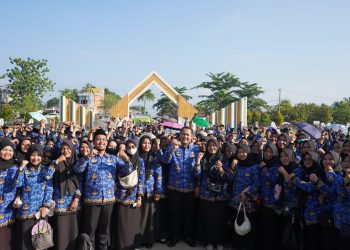 Bupati Merangin Lantik 1.321 PPPK Tenaga Guru dan Kesehatan Tahun 2023 Jadi Pejabat Fungsional