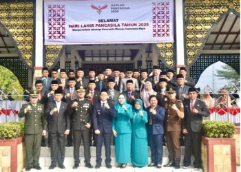 Wakil Bupati Sarolangun GerryTrisawika Hadiri Hari Pancasila