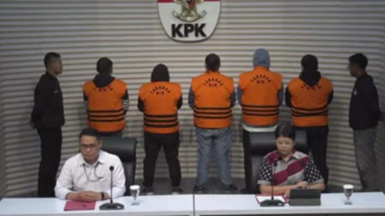 KPK OTT di Mandailing Natal Provinsi Sumatera Utara, 5 Orang ditetapkan Jadi Tersangka