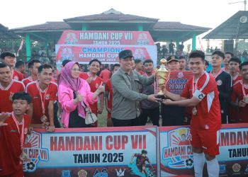 Wakil Bupati Tanjab Barat Resmi Tutup Hamdani Cup VII: Ajang Sportivitas dan Kebersamaan di Batang Asam