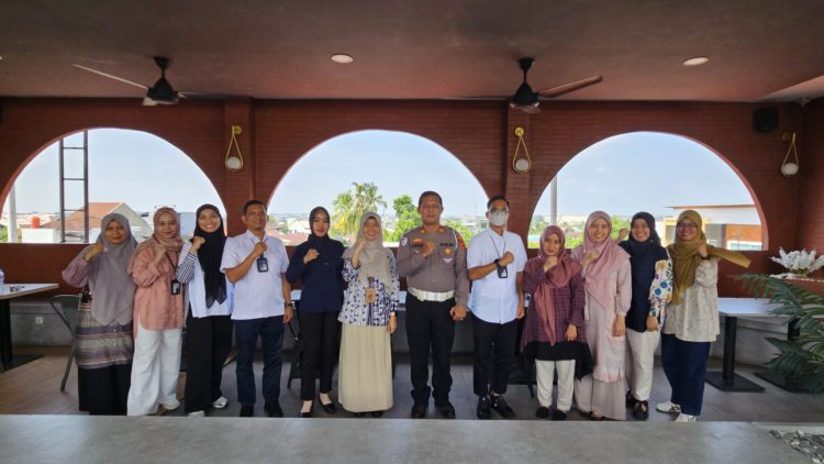 Jasa Raharja Jambi Sinergi Forum Komunikasi Lalu Lintas di Kecamatan Jelutung Bersama BPJS Kesehatan dan Satlantas Polresta Jambi