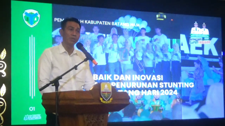 Bupati M. Fadhil Arief Targetkan Zero Stunting di Batanghari Tahun 2028