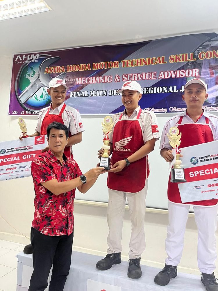 Sinsen Siap Dukung Teknisi dan Service Advisor Terbaik Jambi Berlaga di Ajang Nasional AHMTC 2025