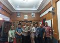 Kunjungan KPUD Kabupaten Sarolangun Usai Pilkada serentak Sebagai Pilar Pengaman Yang Kondusif Ke Polres Sarolangun
