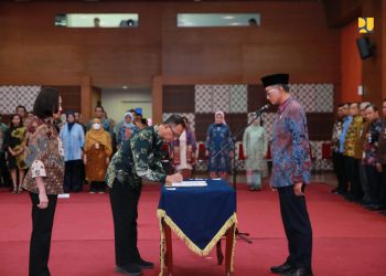 Seusai KPK OTT di Sumut, Menteri PU Dody Melantik 6 Pejabat Eselon I mulai  Sekjen, Dirjen sampai dengan Inspektur Jenderal