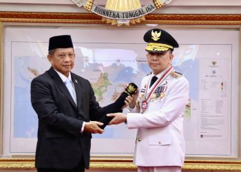 Lantik Agus Fatoni sebagai Pj. Gubernur Papua, Mendagri Tegaskan Komitmen Pemerintah Tangani Tantangan Pasca-Pemekaran