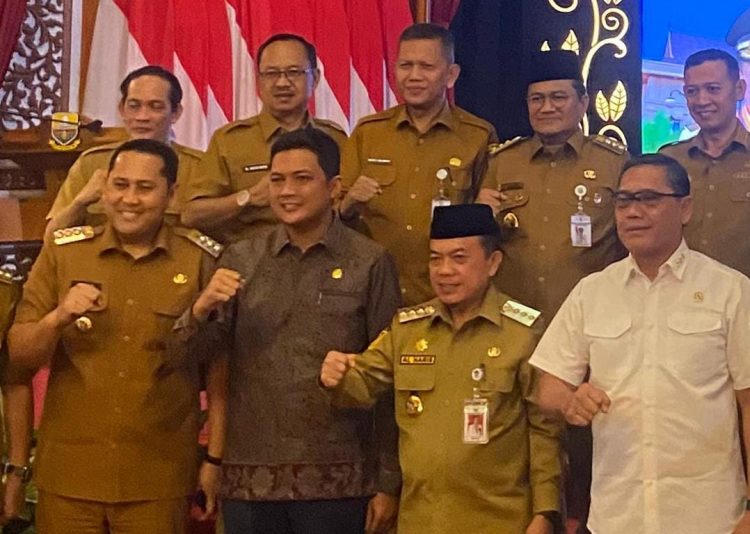 Bahas Kesiapan Satgas Kebakaran Karhutla dan Tata kelola Energi, Bupati Merangin Ikuti Rakor Bersama KSP