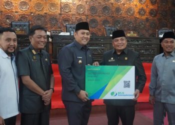 Di Rapat Paripurna DPRD, Bupati Merangin sampaikan Jawaban Pelaksanaan APBD 2024
