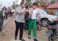 Bupati Merangin H M Syukur Antar Anak ke Sekolah di Hari Pertama Tahun Ajaran BaruÂ
