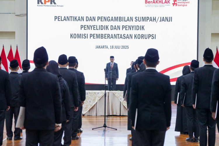 KPK Melantik 9 Penyelidik dan 31  Penyidik Baru