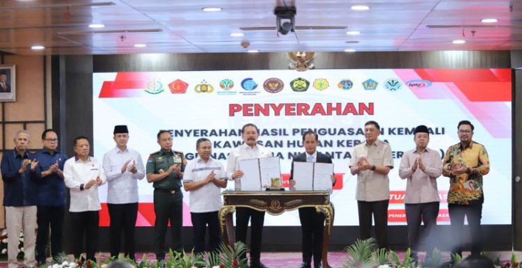 Satgas Penertiban Kawasan Hutan Telah Menguasai Kembali Lahan Seluas 2 Juta Hektare