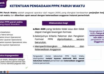 Kementerian PANRB Uraikan Mekanisme Pengadaan PPPK Paruh Waktu