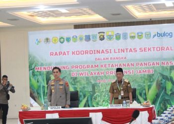Hadiri Rakor Ketahanan Pangan, Wagub Sani Tegaskan Pentingnya Sinergitas Lintas Sektoral