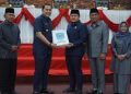 Bupati H M Syukur Dengarkan Pandangan Umum Fraksi-Fraksi Dewan Terhadap Ranperda RPJPD Merangin Tahun 2025-2029