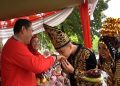 Pawai Pembangunan Meriahkan HUT Kemerdekaan RI ke-80 berlangsung Semarak, Pelajar SMP Negeri 1 Merangin Jadi Ikon