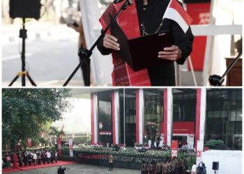 KPK Gelar Upacara HUT Kemerdekaan RI ke-80, Setyo Budiyanto : Kemerdekaan Sejati Adalah Bebas dari Korupsi