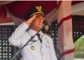 Bupati Sarolangun H.Hurmin SE Bertindak Sebagai Inspetur Upacara HUT RI Ke 80 Tahun 2025
