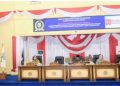 Bupati Sarolangun H.Hurmin SE Menyampaikan Jawaban Dan Tanggapan Ekseksekutif Pandangan Umum Fraksi Raperda Perubahan APBD Kabupaten SarolangunÂ