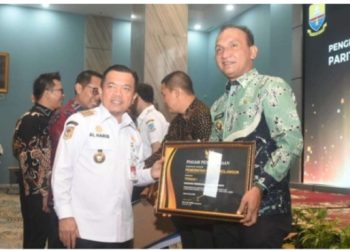 Kabupaten Sarolangun Mendapat Penghargaan Paritrana Awards Tahun 2024 Katagori Pemerintah Kabupaten Se Provinsi Jambi