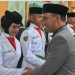 Bupati Sarolangun Mengukuhkan Pasukan Pengibaran Bendera Pusaka (Paskibraka)Kabupaten Sarolangun tahun 2025