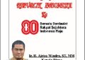 Keluarga Besar Dinas PUTR Kabupaten Batanghari Mengucapkan Dirgahayu Republik Indonesia Ke-80