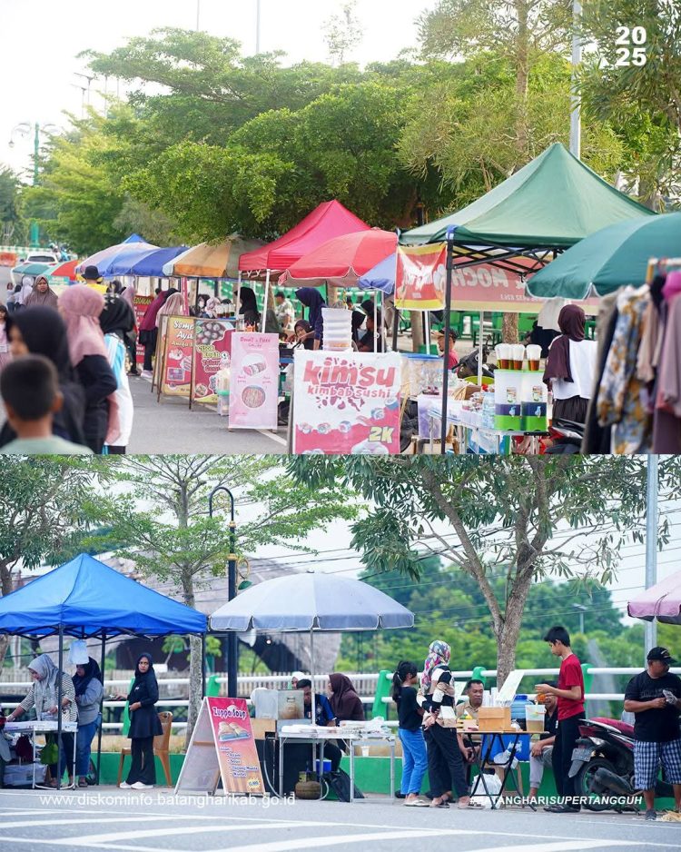 Car Free Day Tingkatkan Ekonomi Masyarakat Batanghari Melalui UMKM
